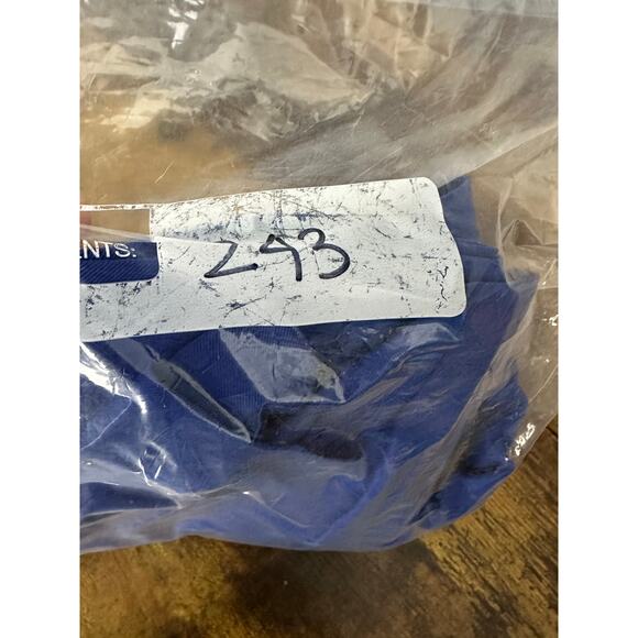 Yonex blue tennis skirt size 67 XXS japanese zip up pleated preppy academia - Picture 10 of 10